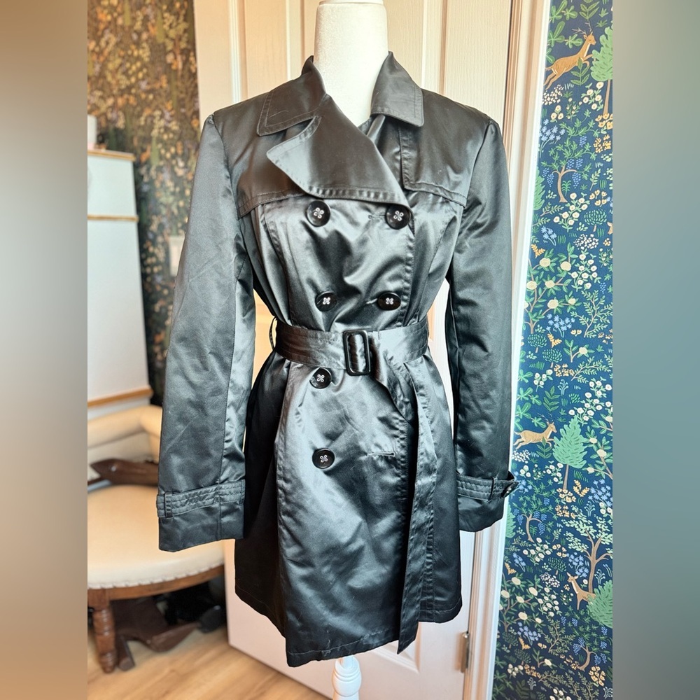 George Black Trench Coat​